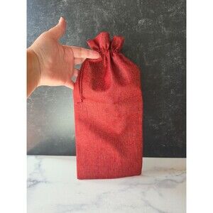 Red Reusable Wine Alcohol Decorative Gift Bag